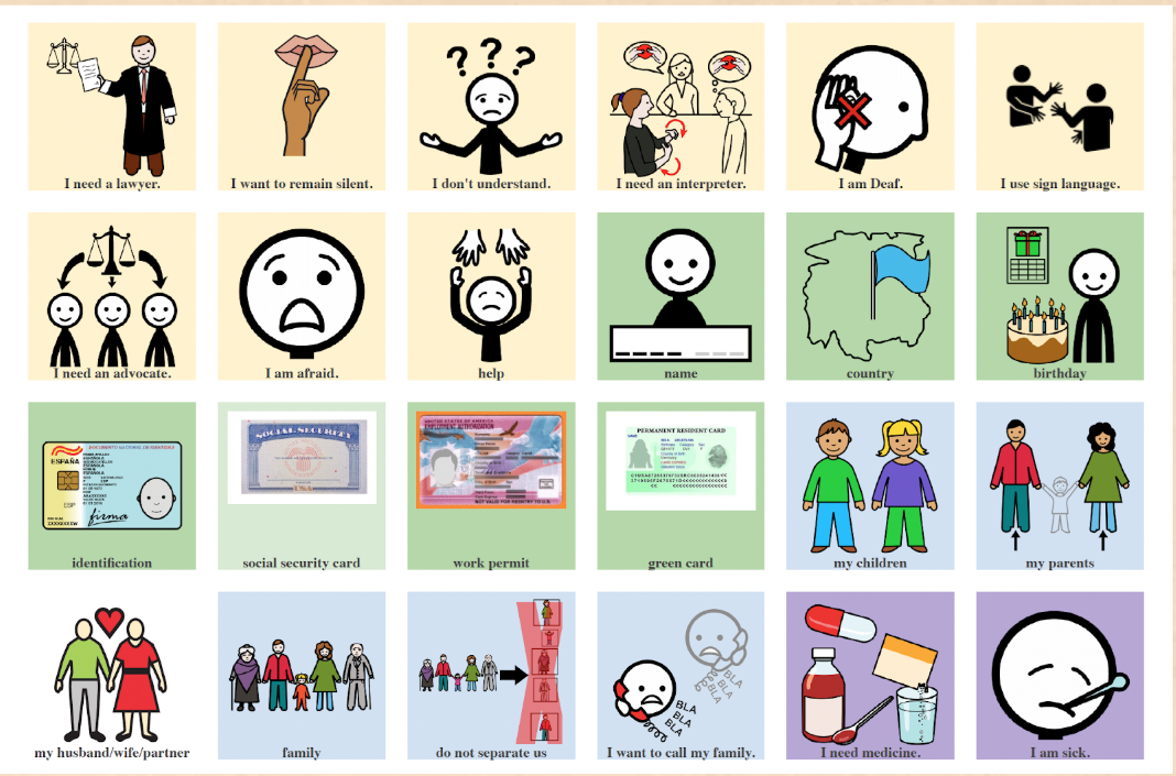 ICE communication boards